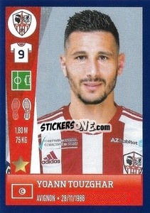 Sticker Yoann Touzghar - FOOT 2022-2023 - Panini