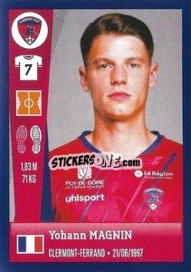 Sticker Yohann Magnin - FOOT 2022-2023 n. 117 - Panini