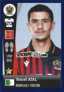 Sticker Youcef Atal - FOOT 2022-2023 n. 307 - Panini