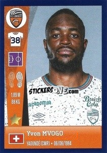 Sticker Yvon Mvogo - FOOT 2022-2023 n. 176 - Panini