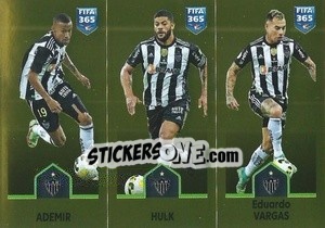 Sticker Ademir / Hulk / Eduardo Vargas - FIFA 365: 2022-2023 n. 49 - Panini