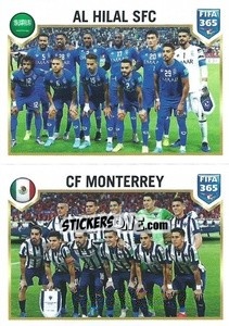 Sticker Al Hilal Sfc / Cf Monterrey - FIFA 365: 2022-2023 n. 429 - Panini