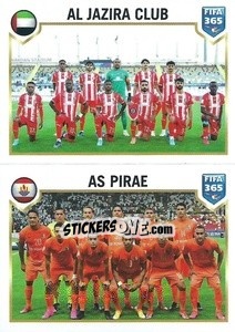 Figurina Al Jazira Club / AS Pirae - FIFA 365: 2022-2023 - Panini
