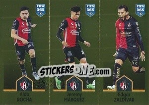 Sticker Aldo Rocha / Jeremy Márquez / Edgar Zaldívar - FIFA 365: 2022-2023 - Panini