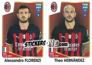 Figurina Alessandro Florenzi / Theo Hernández