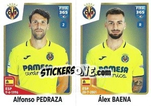 Figurina Alfonso Pedraza / Álex Baena - FIFA 365: 2022-2023 - Panini