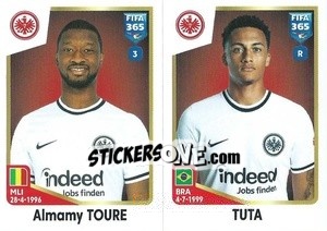 Sticker Almamy Toure / Tuta - FIFA 365: 2022-2023 - Panini