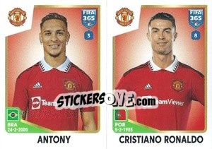 Sticker Antony / Cristiano Ronaldo