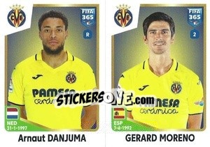 Cromo Arnaut Danjuma / Gerard Moreno - FIFA 365: 2022-2023 - Panini