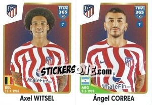 Cromo Axel Witsel / Ángel Correa - FIFA 365: 2022-2023 - Panini