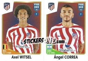 Sticker Axel Witsel / Ángel Correa - FIFA 365: 2022-2023 n. 144 - Panini