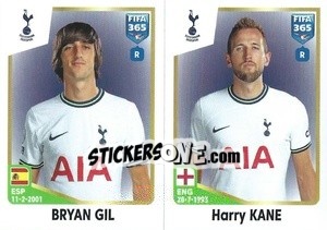 Cromo Bryan Gil / Harry Kane