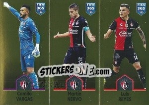 Sticker Camilo Vargas / Martín Nervo / Luis Reyes - FIFA 365: 2022-2023 n. 359 - Panini
