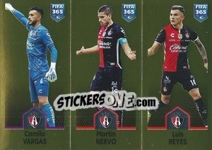 Sticker Camilo Vargas / Martín Nervo / Luis Reyes - FIFA 365: 2022-2023 - Panini