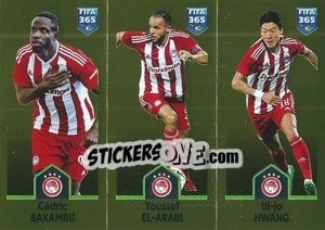 Sticker Cédric Bakambu / Youssef El-Arabi / Ui-jo Hwang