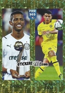 Cromo Danilo / Thiago Silva - FIFA 365: 2022-2023 - Panini