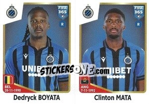 Sticker Dedryck Boyata / Clinton Mata - FIFA 365: 2022-2023 n. 24 - Panini