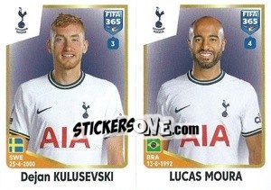 Cromo Dejan Kulusevski / Lucas Moura