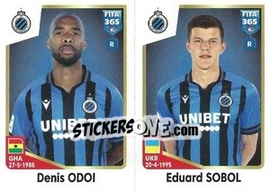 Cromo Denis Odoi / Eduard Sobol - FIFA 365: 2022-2023 - Panini