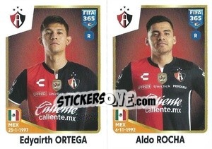 Sticker Edyairth Ortega / Aldo Rocha