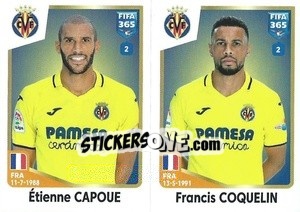 Sticker Étienne Capoue / Francis Coquelin - FIFA 365: 2022-2023 - Panini
