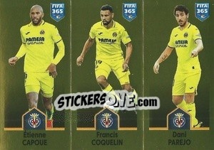Sticker Étienne Capoue / Francis Coquelin / Dani Parejo - FIFA 365: 2022-2023 n. 187 - Panini