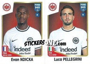 Sticker Evan Ndicka / Luca Pellegrini - FIFA 365: 2022-2023 n. 249 - Panini