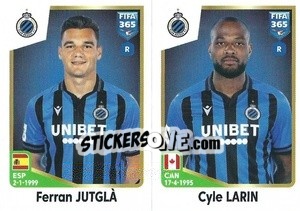Sticker Ferran Jutglà / Cyle Larin - FIFA 365: 2022-2023 n. 32 - Panini