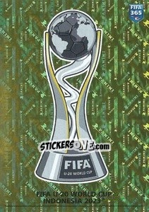 Sticker FIFA-20 World Cup Trophy - FIFA 365: 2022-2023 n. 436 - Panini