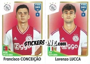 Cromo Francisco Conceição / Lorenzo Lucca - FIFA 365: 2022-2023 - Panini