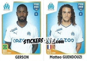 Sticker Gerson / Matteo Guendouzi - FIFA 365: 2022-2023 - Panini