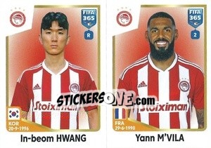 Figurina In-beom Hwang / Yann M’Vila - FIFA 365: 2022-2023 - Panini