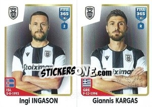 Sticker Ingi Ingason / Giannis Kargas