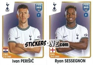 Sticker Ivan Perišić / Ryan Sessegnon - FIFA 365: 2022-2023 n. 128 - Panini
