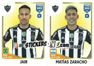 Sticker Jair / Matías Zaracho - FIFA 365: 2022-2023 - Panini