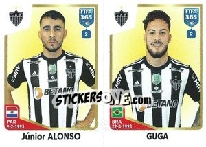 Sticker Júnior Alonso / Guga - FIFA 365: 2022-2023 n. 40 - Panini