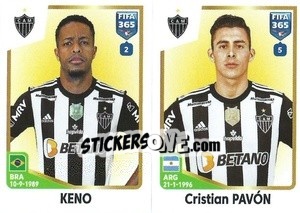 Sticker Keno / Cristian Pavón - FIFA 365: 2022-2023 n. 50 - Panini