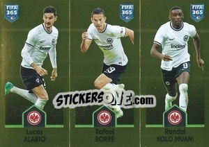 Sticker Lucas Alario / Rafael Borré / Randal Kolo Muani - FIFA 365: 2022-2023 - Panini