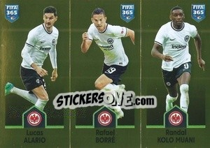 Sticker Lucas Alario / Rafael Borré / Randal Kolo Muani - FIFA 365: 2022-2023 n. 257 - Panini