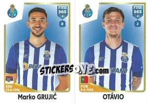 Cromo Marko Grujić / Otávio - FIFA 365: 2022-2023 - Panini