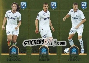 Sticker Matteo Guendouzi / Valentin Rongier / Jordan Veretout - FIFA 365: 2022-2023 - Panini