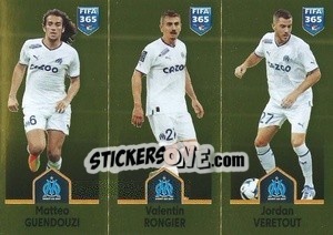 Sticker Matteo Guendouzi / Valentin Rongier / Jordan Veretout - FIFA 365: 2022-2023 n. 203 - Panini