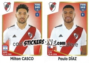 Cromo Milton Casco / Paulo Díaz - FIFA 365: 2022-2023 - Panini
