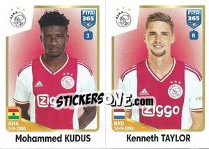 Sticker Mohammed Kudus / Kenneth Taylor - FIFA 365: 2022-2023 - Panini