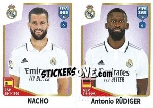 Sticker Nacho / Antonio Rüdiger - FIFA 365: 2022-2023 - Panini
