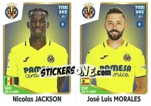 Cromo Nicolas Jackson / José Luis Morales - FIFA 365: 2022-2023 - Panini