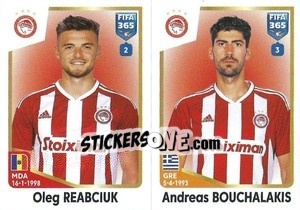 Sticker Oleg Reabciuk / Andreas Bouchalakis - FIFA 365: 2022-2023 n. 266 - Panini
