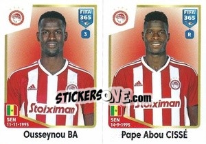 Cromo Ousseynou Ba / Pape Abou Cissé - FIFA 365: 2022-2023 - Panini