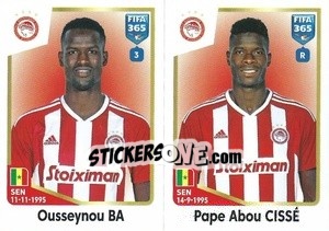 Sticker Ousseynou Ba / Pape Abou Cissé - FIFA 365: 2022-2023 n. 264 - Panini