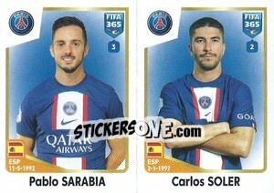 Figurina Pablo Sarabia / Carlos Soler